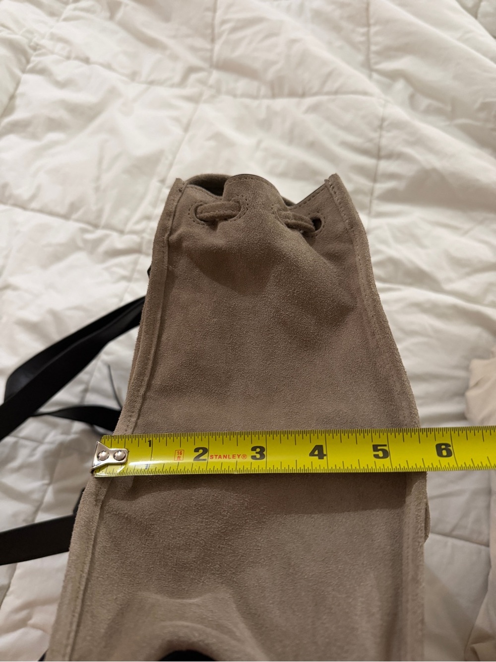 rag & bone Suede Taupe Backpack - Picture 16 of 16
